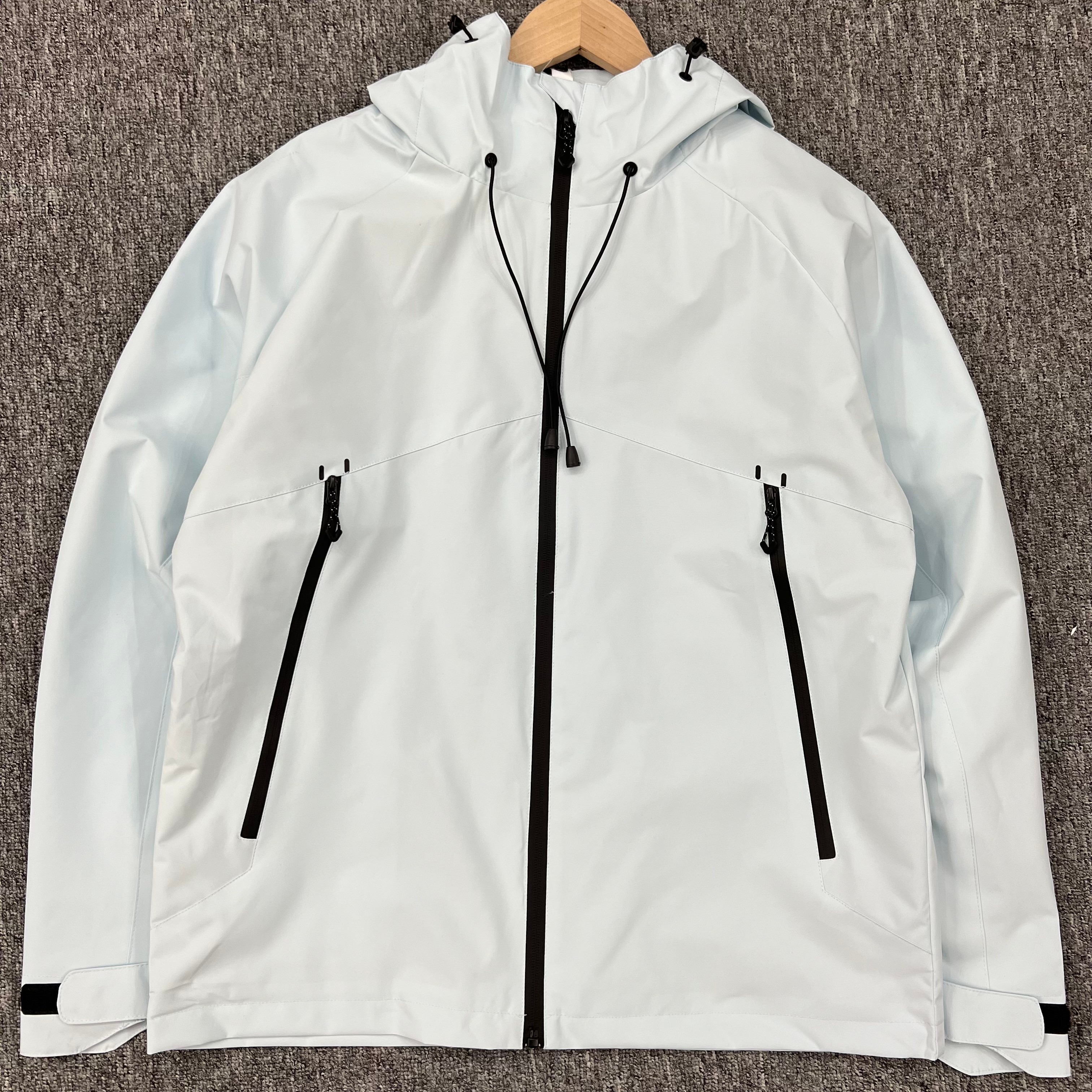 男女同款连帽防风情侣夹克外套