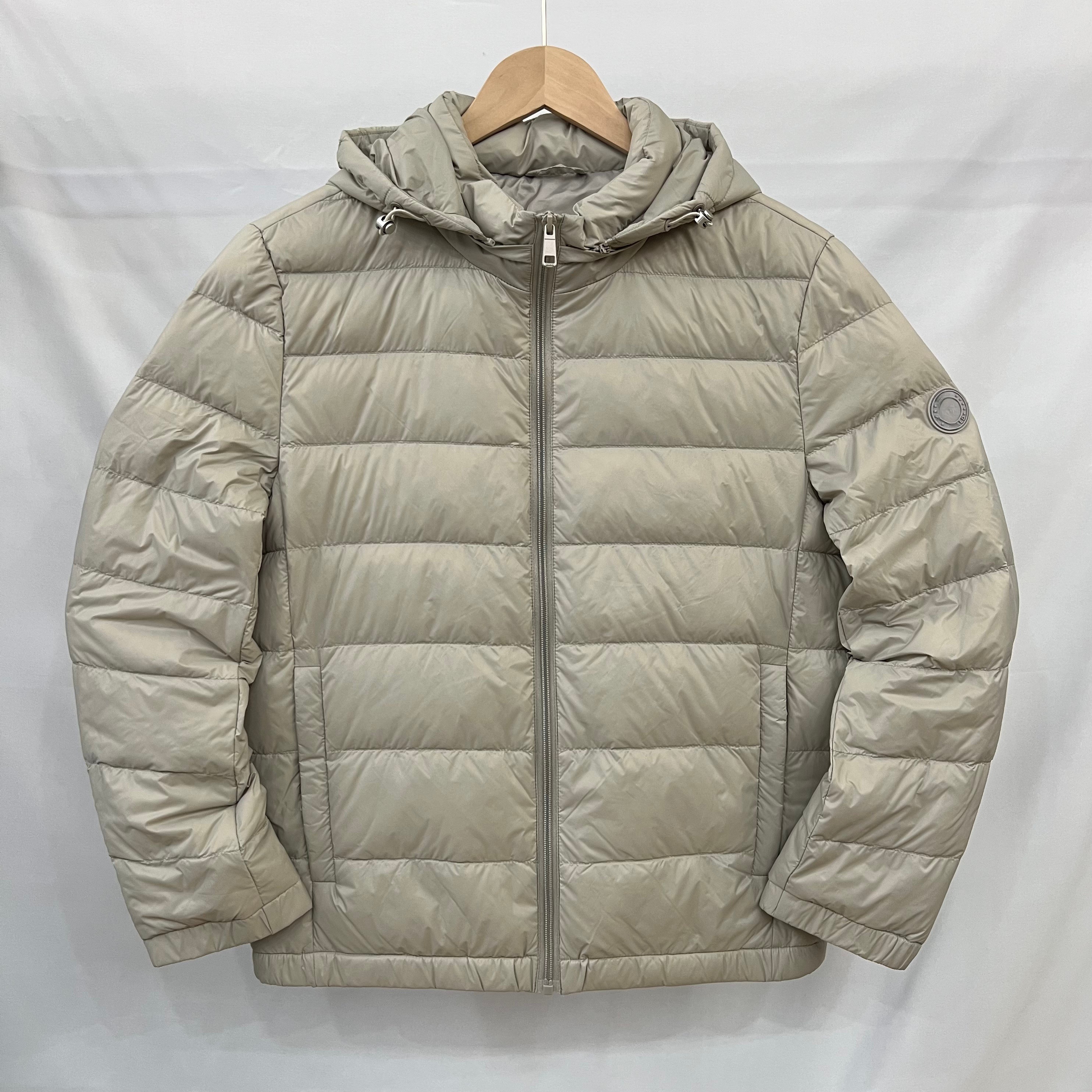 冬季保暖防风轻薄鸭绒连帽夹克潮