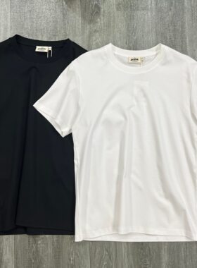 外贸夏季短袖男新疆丝光棉T恤
