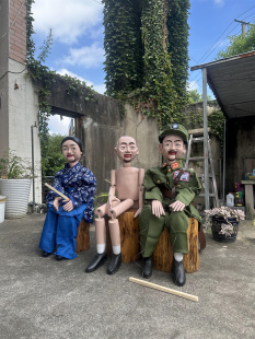 定制戏剧伪军木偶人物造型提线人偶眼睛嘴可动剧场摆件道具玩偶