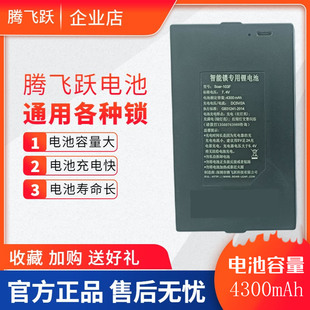 4300mAh智能锁电池门锁电池指纹锁专用充电电池腾飞跃Soar 103F