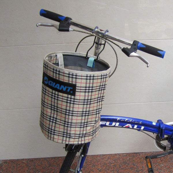 Panier pour vélo en toile - Ref 2260161 Image 1
