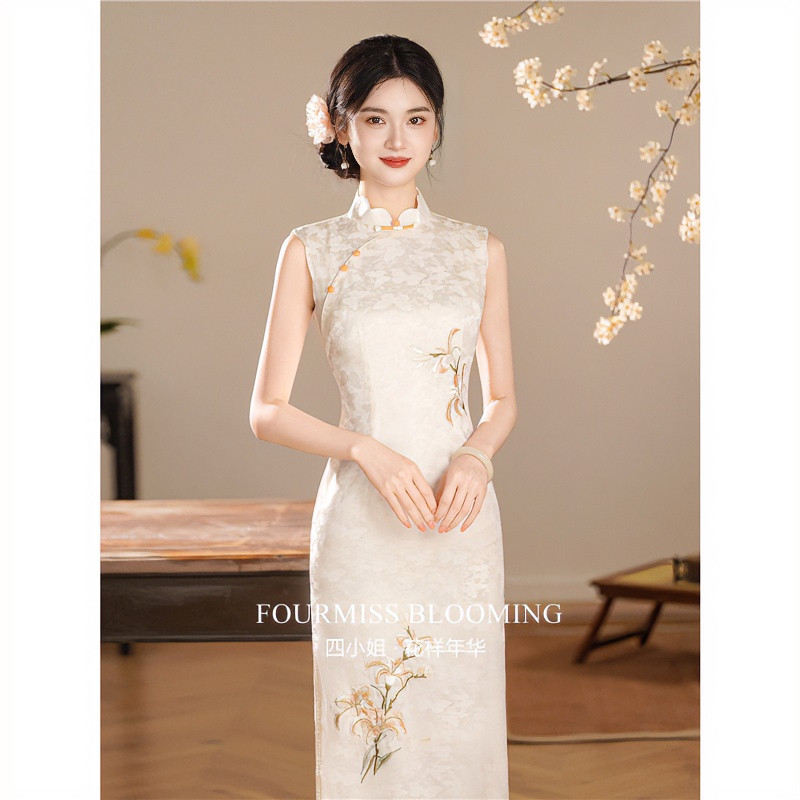 花样年华国风旗袍订婚礼服