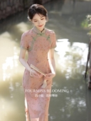 花样年华 中式 国风旗袍 高端连衣裙改良款 日常年轻女 气质夏季