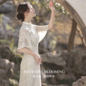 少女修身 日常改良2026连衣裙新款 国风旗袍 夏春温婉 花样年华