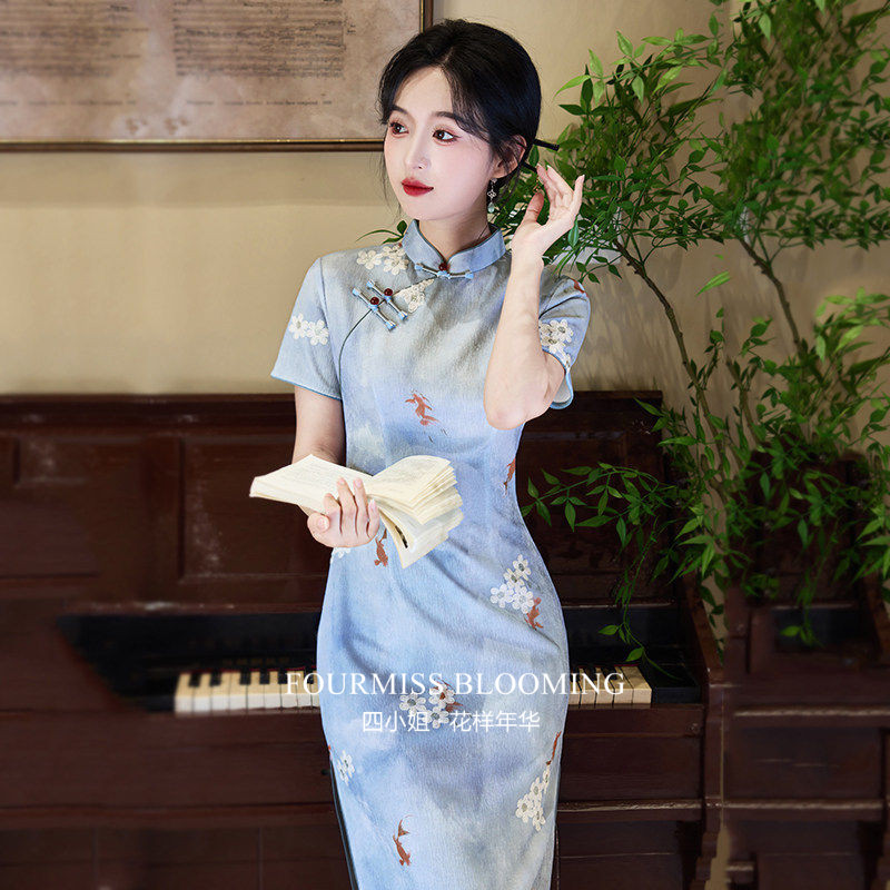 【花样年华】国风旗袍|新中式绝美日常小个子2026超火修身少女女