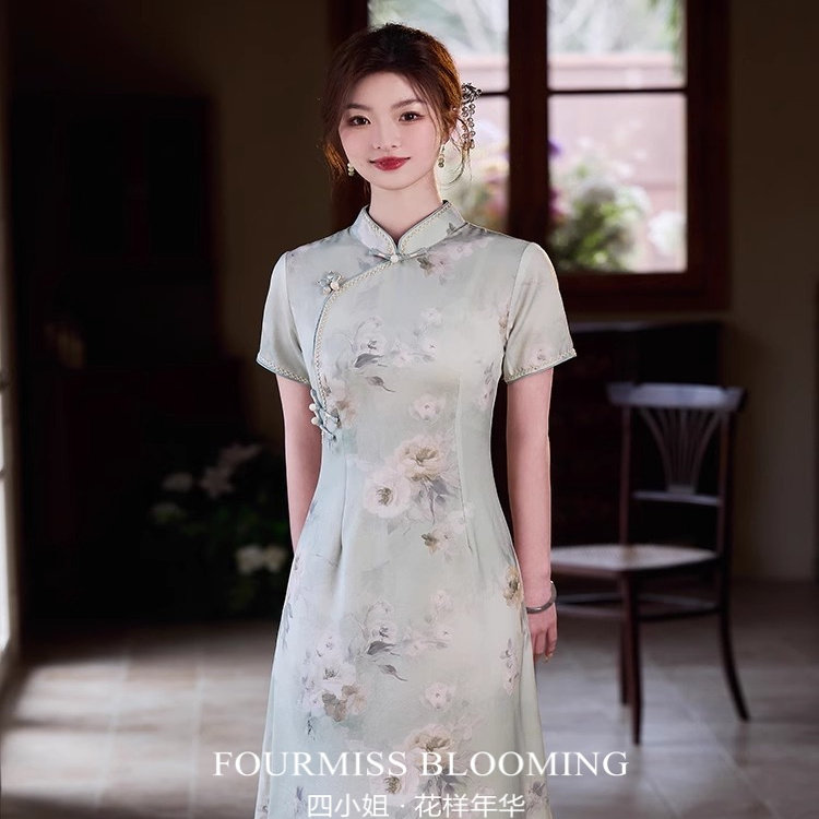 【花样年华】国风旗袍|新中式高端大气上档次绝美夏季小个子日常