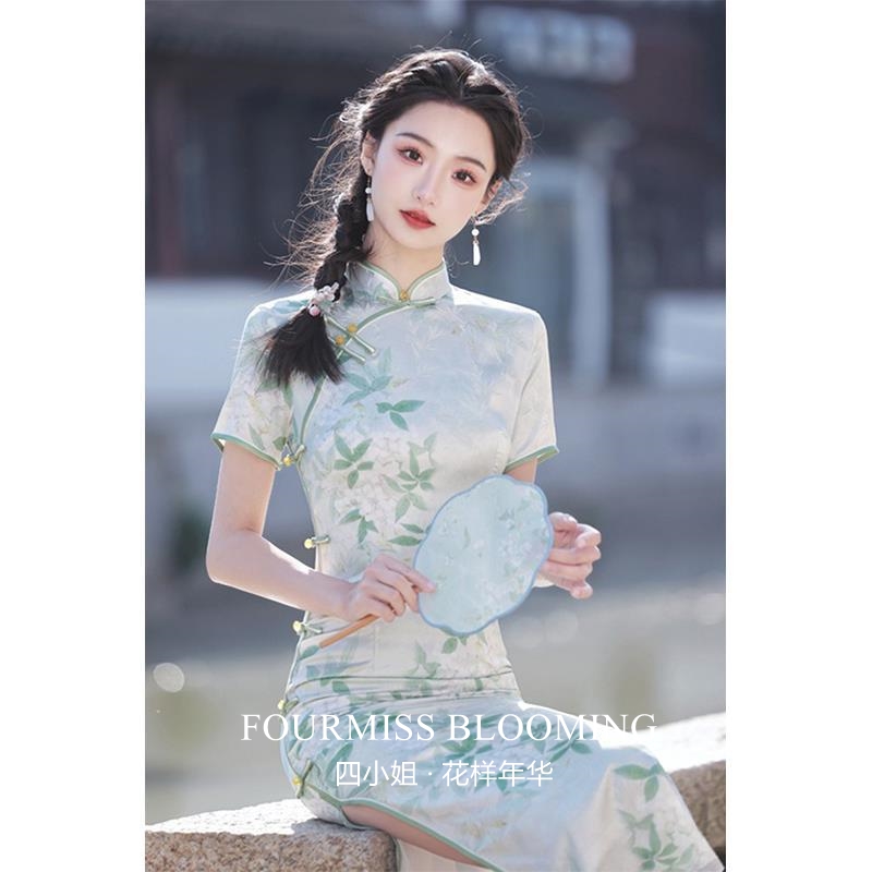 【花样年华】国风旗袍|2026女新中式气质改良少女连衣裙温婉素雅