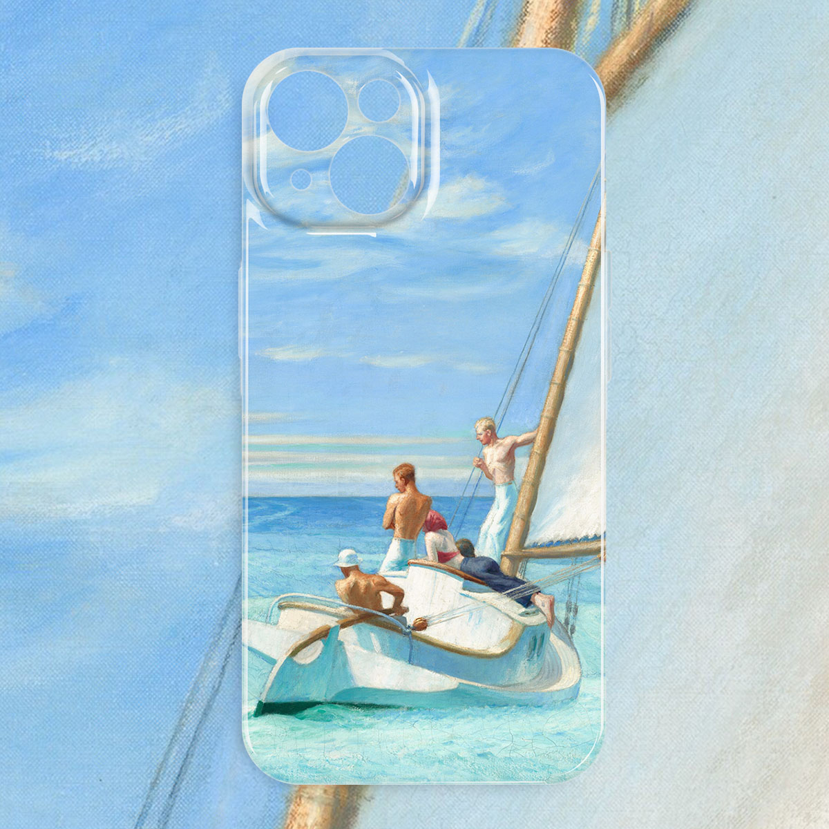 iPhone菲林光面软壳油画