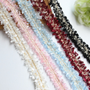 2cm小香风蕾丝花边辅料diy装 口箱包发饰镶边流苏蕾丝边 饰领口袖