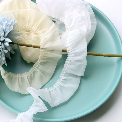 雪纺花边辅料袖子制衣花边辅料