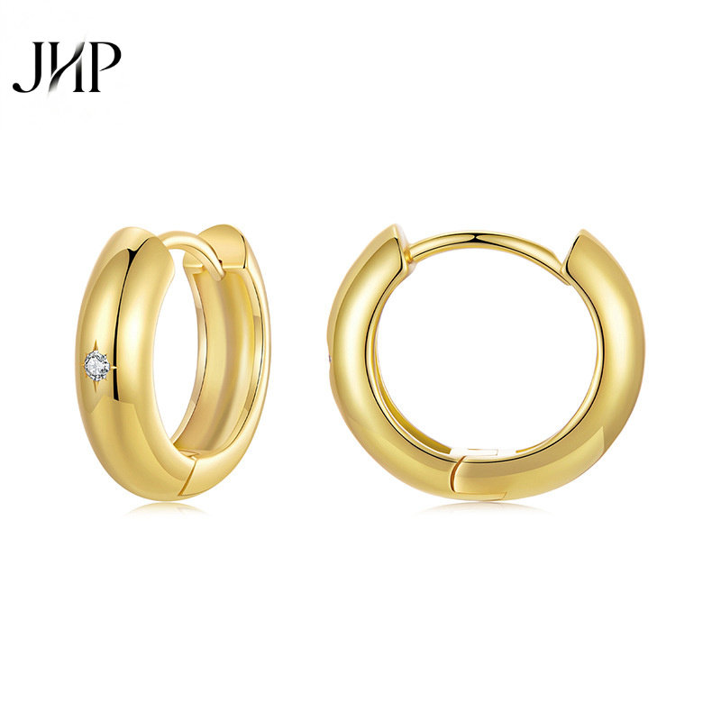 锦河畔简约镀金耳扣40