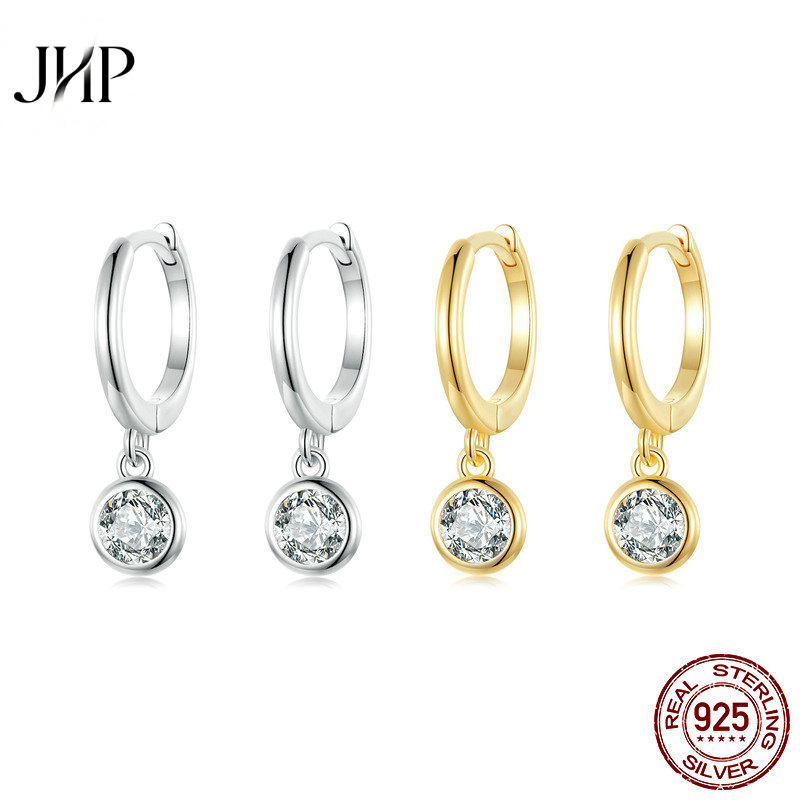 锦河畔s925纯银锆石耳扣