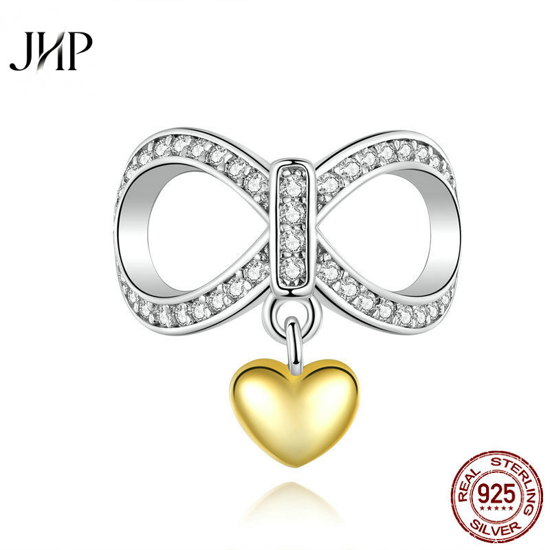 锦河畔原创无限爱925纯银珠子时尚镀白金DIY串珠饰品配件