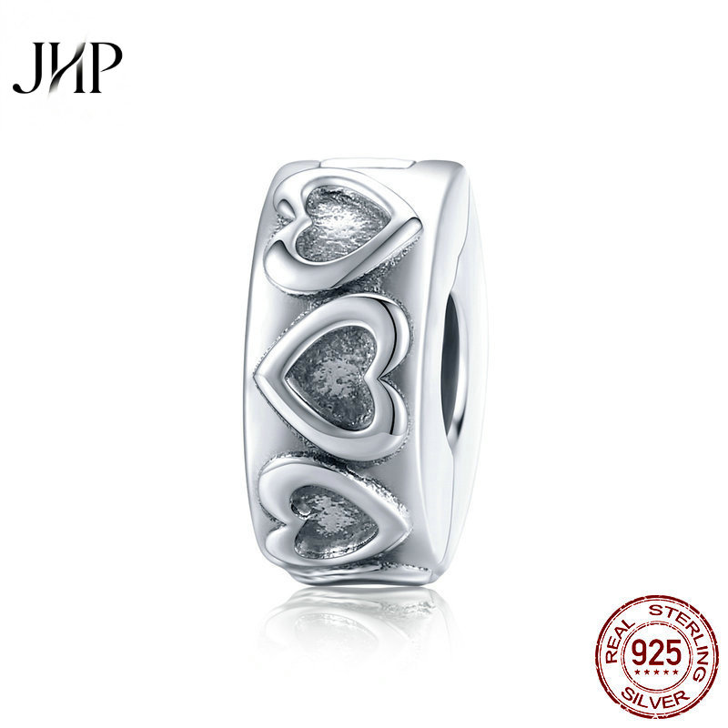 锦河畔浮雕银链定位扣