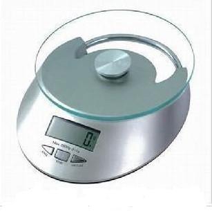 电子厨房秤/电子秤/厨房秤/钢化玻璃面厨房秤5kg