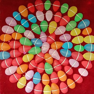 气球免邮儿童彩色爱华迷你水球500打枪装饰水汽球小号打靶气球