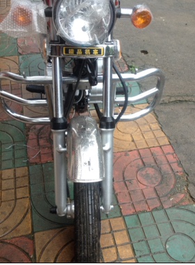 摩托车前保险杠嘉陵125.五羊GS125.GN125保险杠前护杠