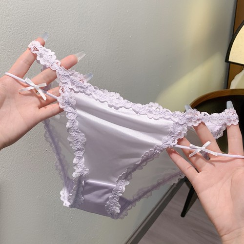 法式香芋紫内裤~自带腿环