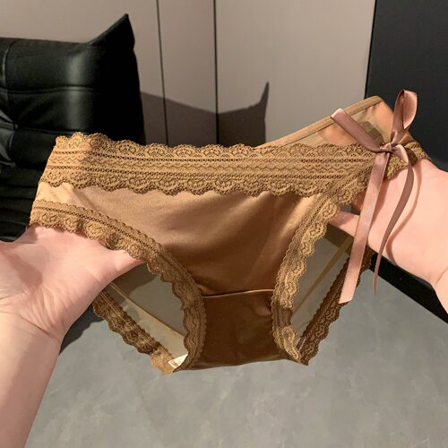 闭眼冲！轻奢缎面高级感内裤