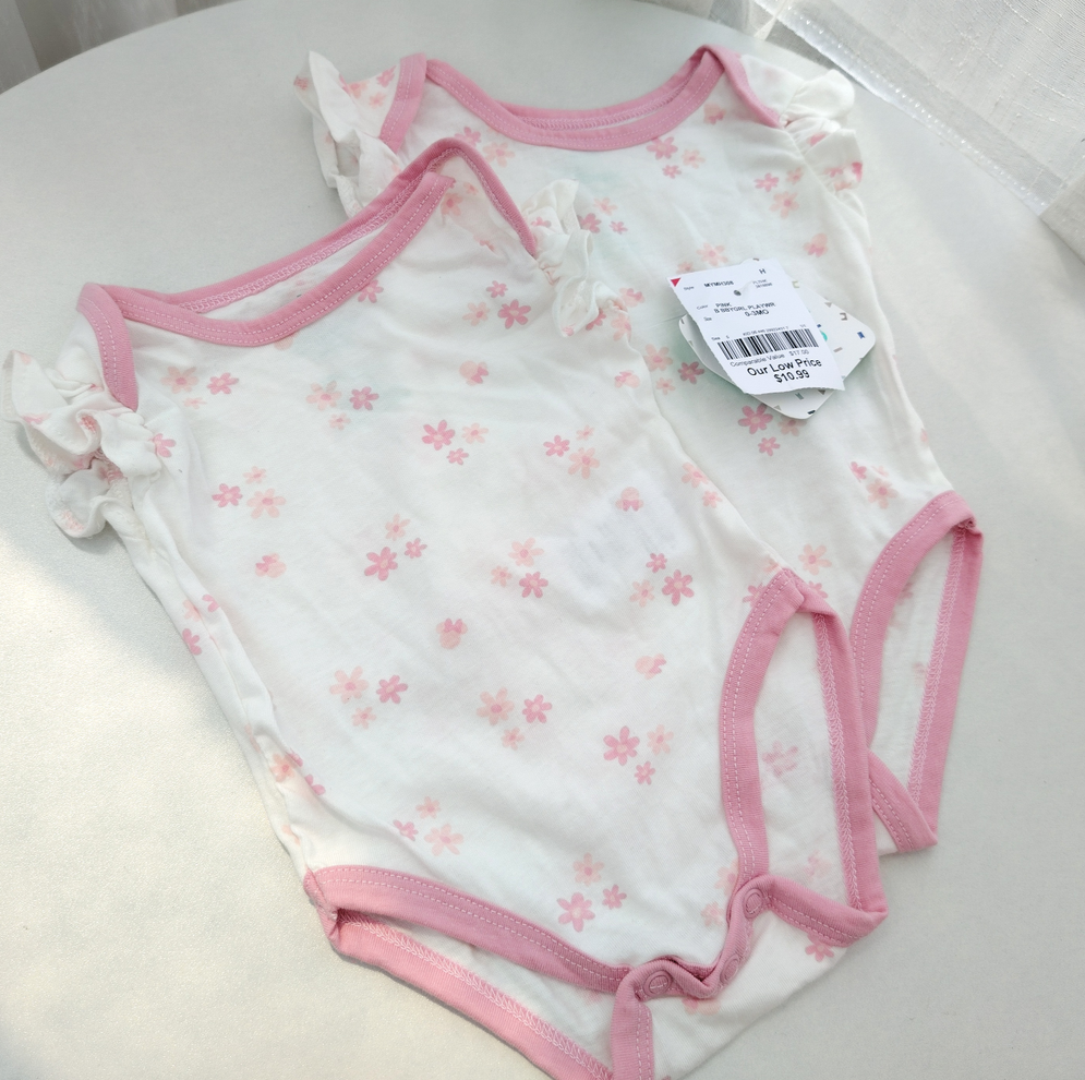 外贸迪士尼夏季女宝宝短袖包屁衣