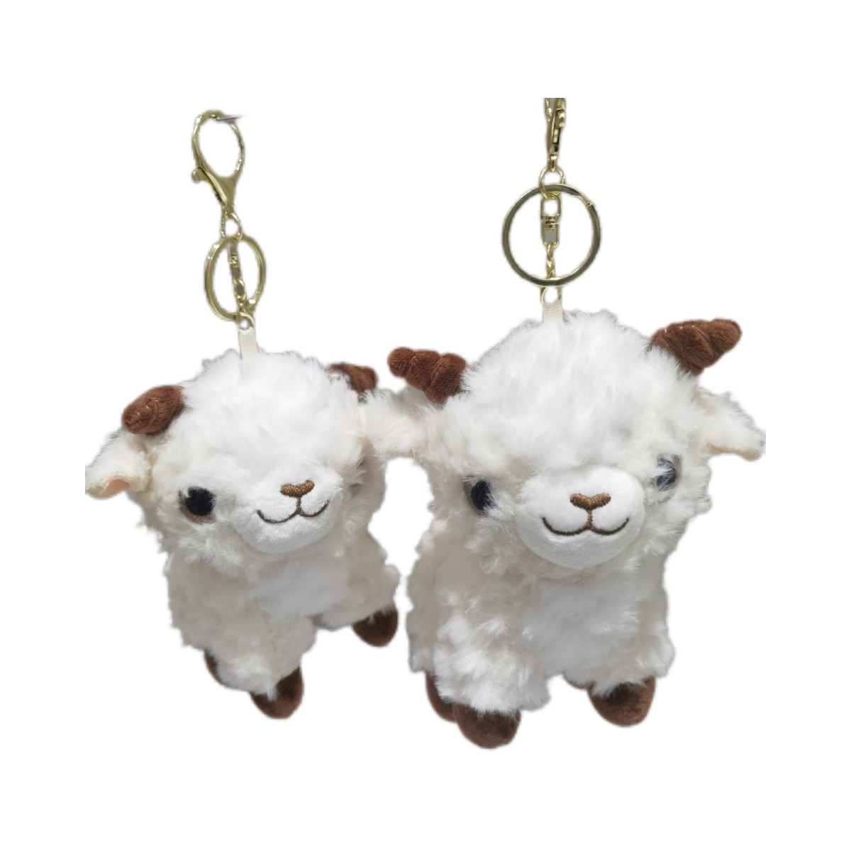 可爱卡通多巴胺小羊挂件小众高颜值羊咩咩毛绒玩偶书包挂件车挂饰