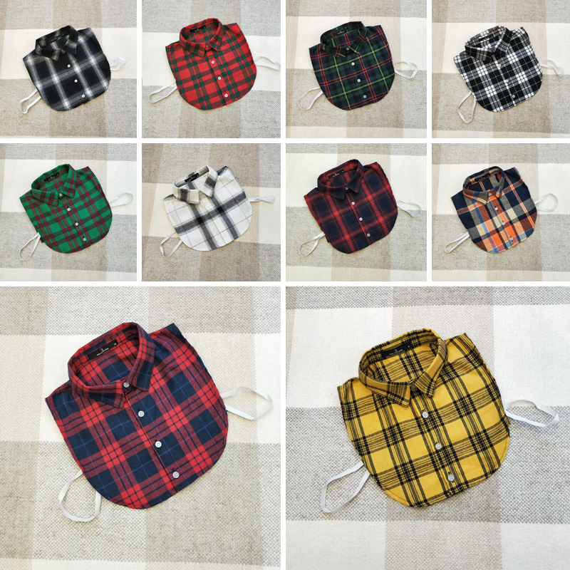 秋冬百搭风纯棉情侣m码假领子