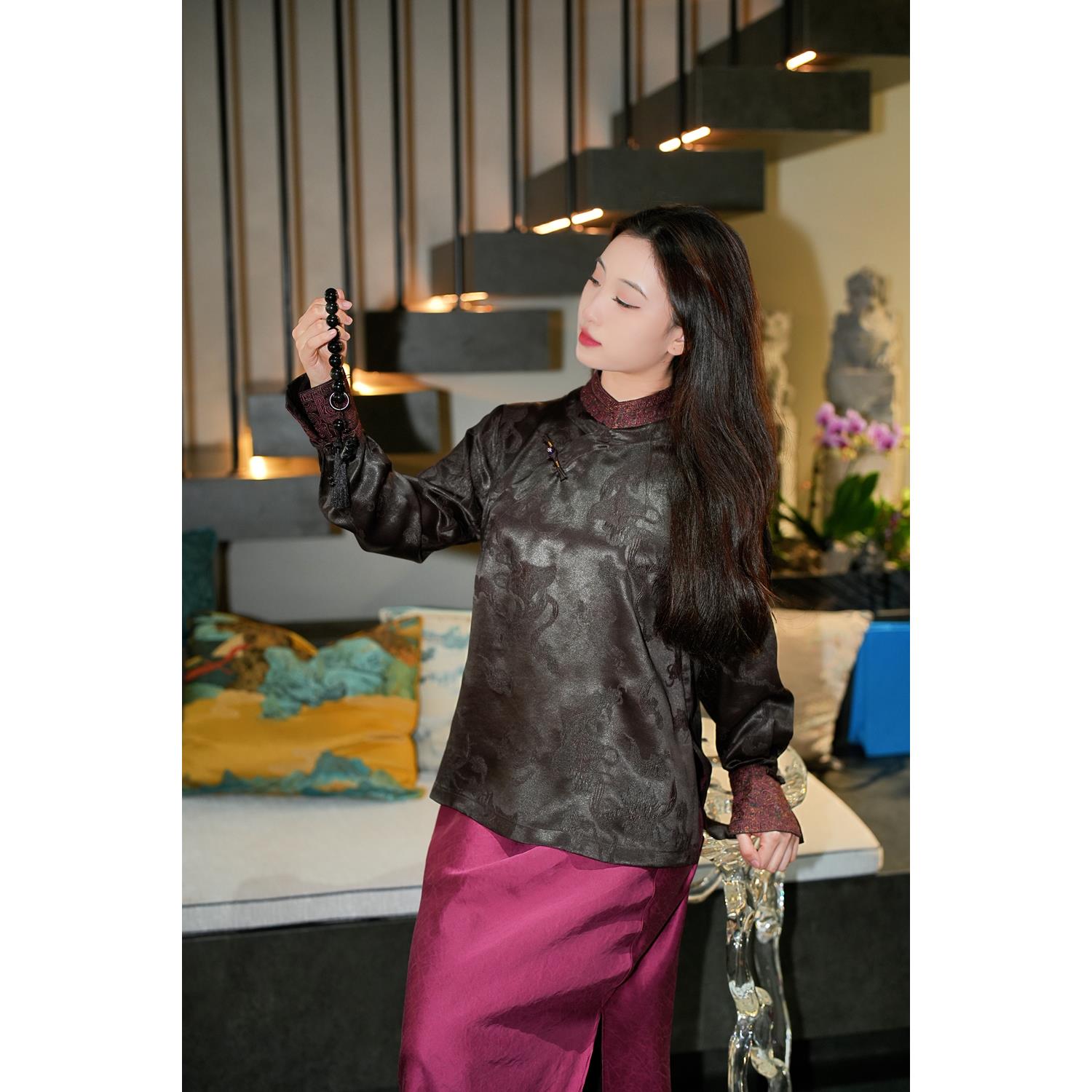 NEWCRTONS/新中式桑蚕丝