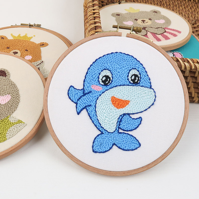 儿童刺绣戳戳乐手工DIY俄罗斯