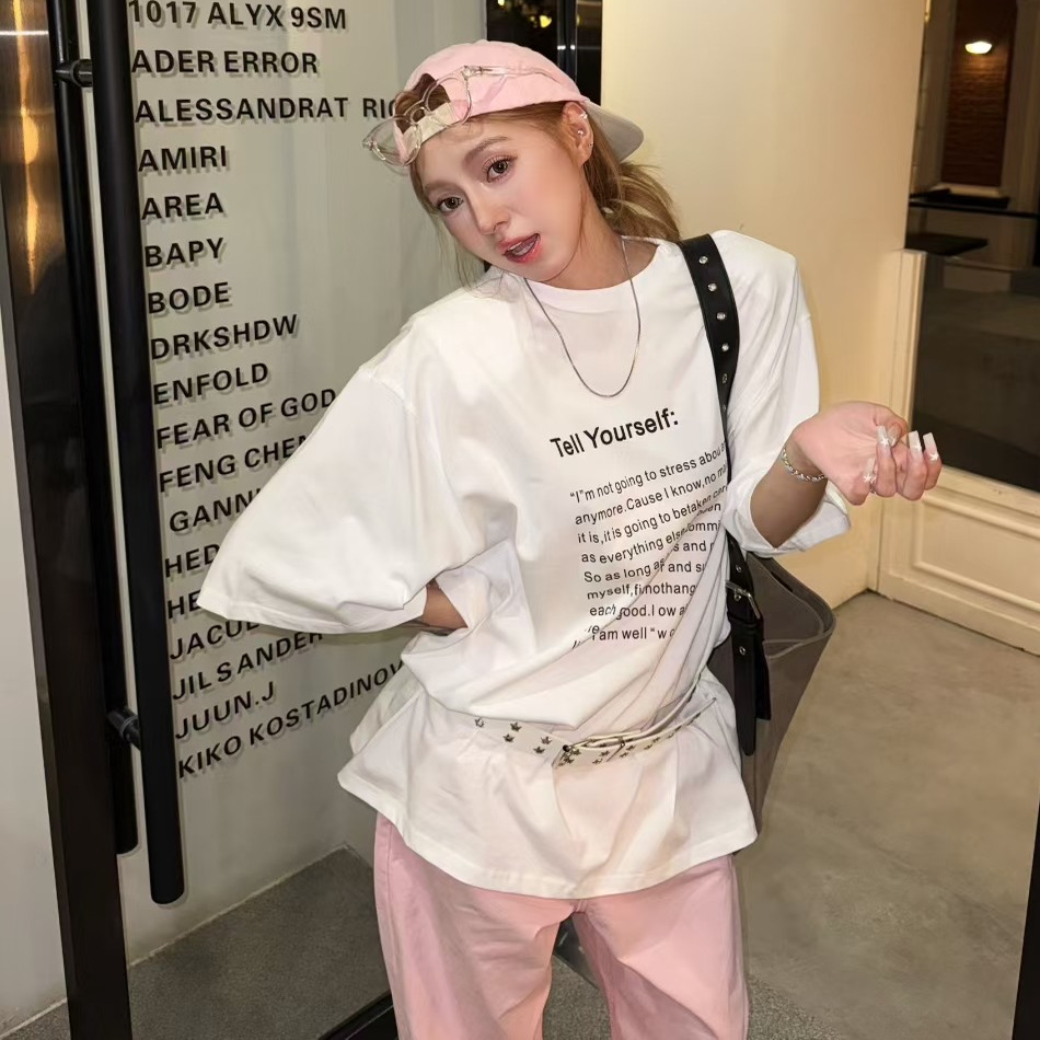 GOD财神家秋季新款大版宽松T恤