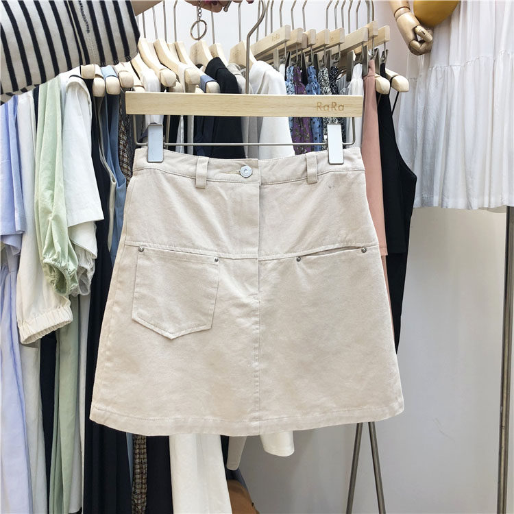 Vanna the republic of korea RaRa Summer style chic Easy By age Solid A word skirt pocket leisure time Body Dressy Shortsin the Women's clothing/Boutique , Skirts  category - from Buy2taobao.com to provide professional Taobao agent buy service