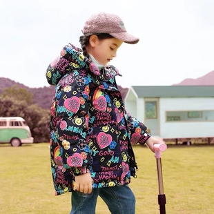 女童反季清仓羽绒服100-140
