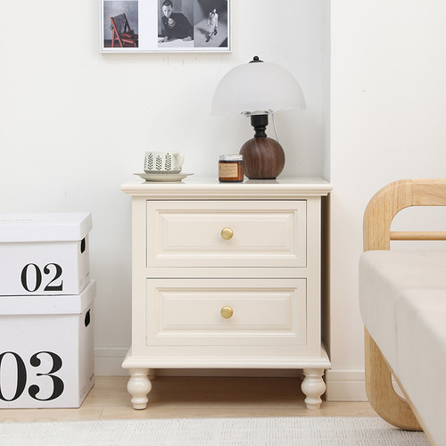 床头柜小型实木简约窄边