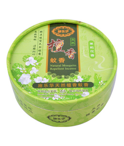 施乐华檀香蚊香 茉莉香型 圆盒 10大盘『鹏辉百货 平价实惠』