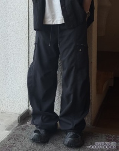 天依角品牌童装冬款一体绒速干工装裤运动裤儿童裤子男童藏青