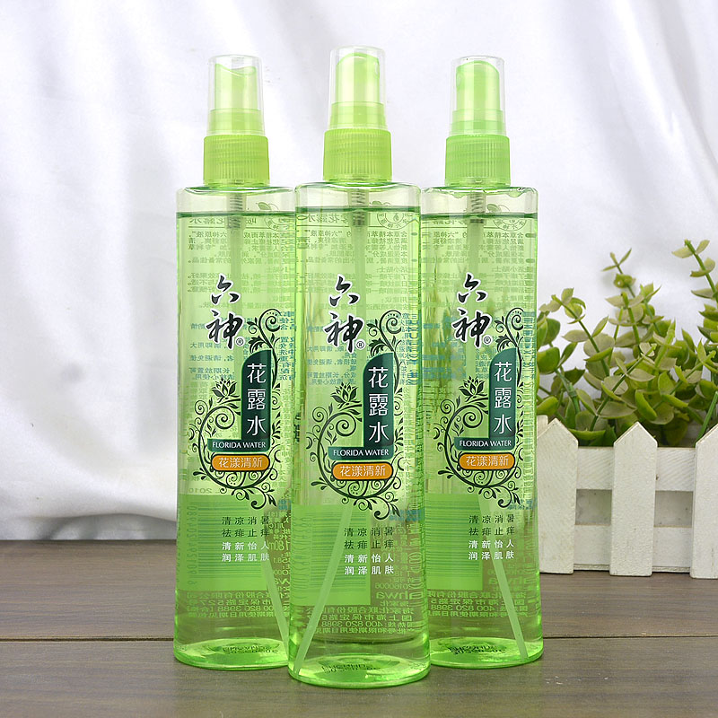 六神喷雾花露水180ml 花漾清新 清凉消暑祛痱止痒提神醒脑润泽