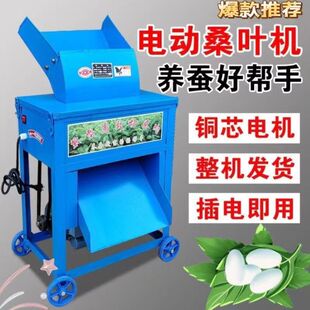 桑叶切叶机电动家用切桑叶机养蚕专用碎两用款小型桑叶切条碎片丝