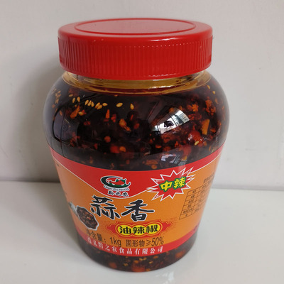 贵州省瓶装蒜香油辣椒传统下饭菜