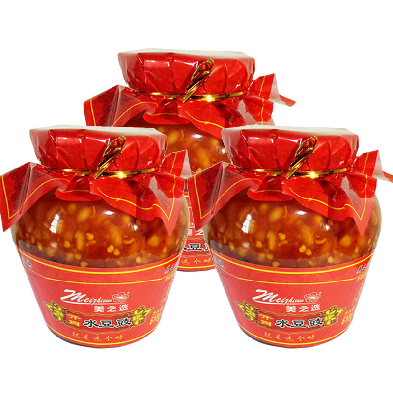 610g美之选水豆豉下饭凉拌菜特产贵州食品酸味热销贵州风味水豆豉,粮油调味/速食/干货/烘焙,辣椒粉料/蘸料,淘宝优惠券,粉丝福利购,淘宝优惠卷