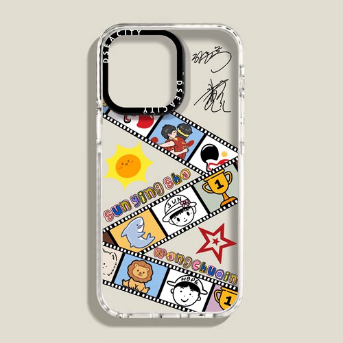 王楚钦孙颖莎卡通手机壳