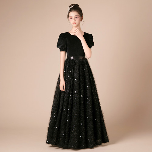 女童小提琴演奏礼服公主裙