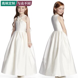 儿童朗诵演讲比赛钢琴演奏考级演出服装女童舞台演出才艺表演礼服