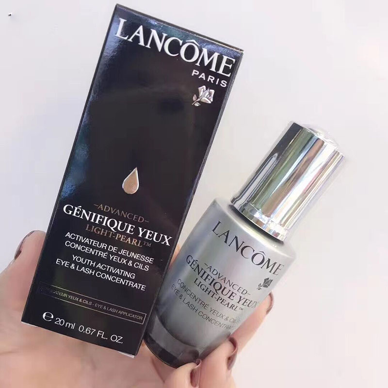 新版兰蔻小黑瓶眼部肌底液20ML 冰钻活肤淡纹 小灰瓶大眼精华