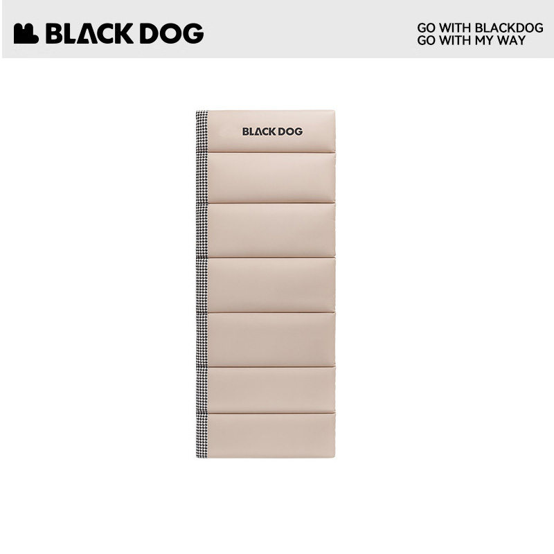 BLACKDOG黑狗户外露营信封睡袋成人野外帐篷春秋保暖羽绒棉便携式