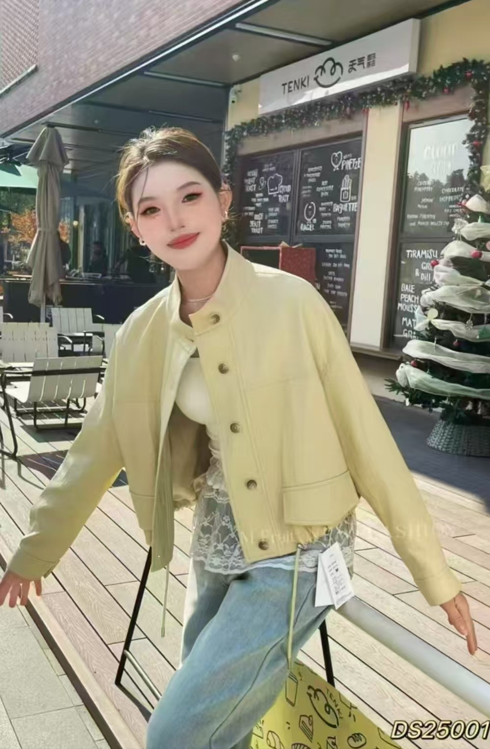 清仓处理时尚韩版休闲百搭撞色减龄皮衣短外套女