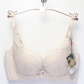 正品 奥丽侬中厚杯上托聚拢小胸圆润AB杯性感蕾丝舒适胸罩OW8771