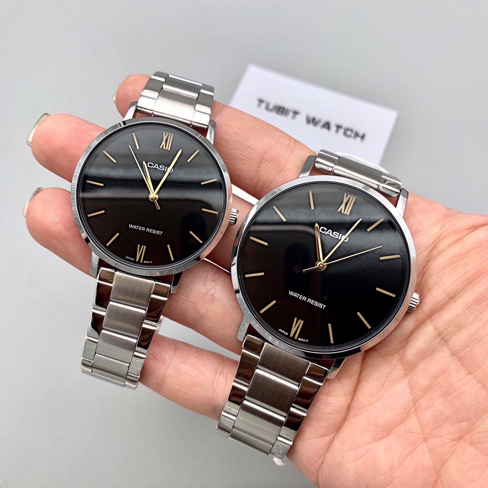 卡西欧男女情侣手表简约石英mtp ltp-vt01d vt01l-1b得物app同款