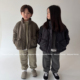 棉服外套 25秋冬儿童立领绗线夹棉工装 OUR▶BabyWe韩国代购 童装
