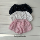 BabyWe韩国代购 薄款 童装 bunny 25夏季 新女童波点花苞短裤 气球裤