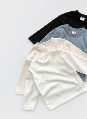 WSB▲BabyWe韩国童装冬季柔软舒适加厚磨毛棉内搭上衣打底衫